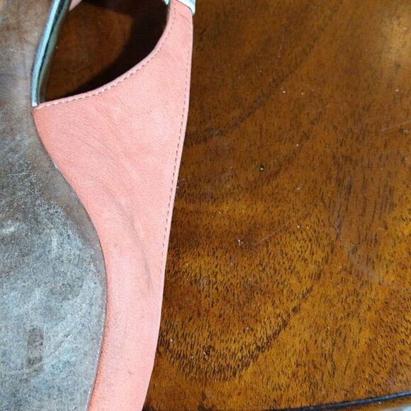 COACH WOOSTER POINTED TOE LEATHER FLAT WOMEN"S SANDAL - Picture 12 of 12